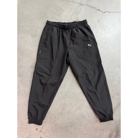 Puma XL Black Track Pants Mens Activewear Athleisure - Picture 1 of 7
